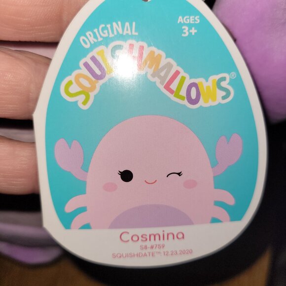 Squishmallows, Cosmina the Crab - Picture 2 of 4